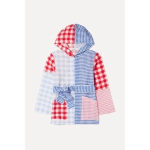 Marysia Swim | kids gingham linen jacket cover up